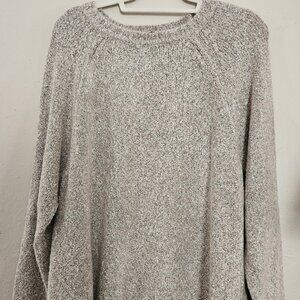 Jones New York Signature Sweater in Heathered Oatmeal Color